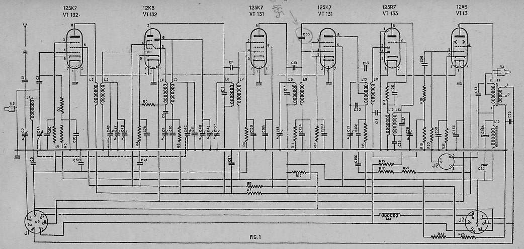 Western Electric, BC455, schéma