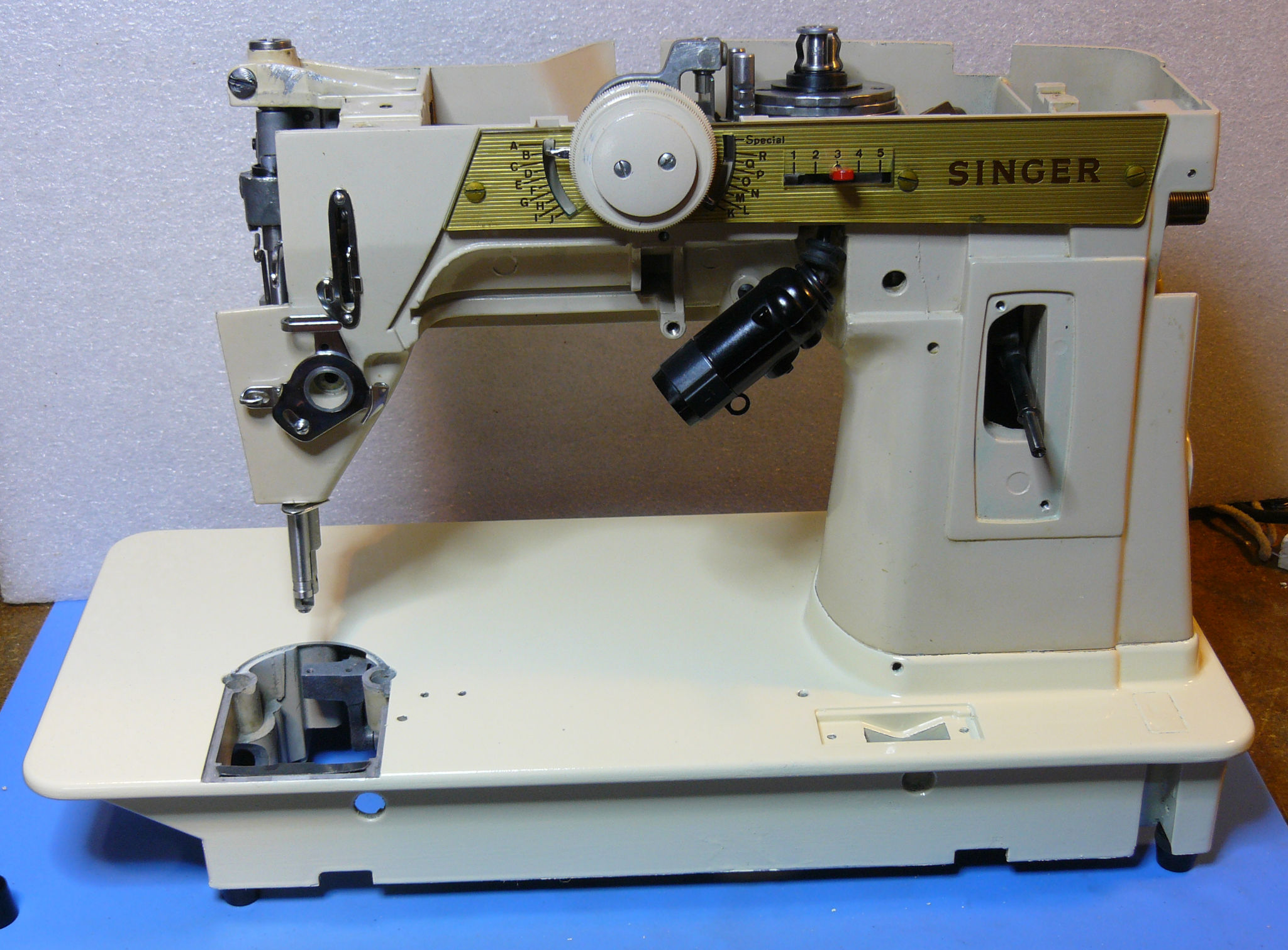 Singer 411g après peinture