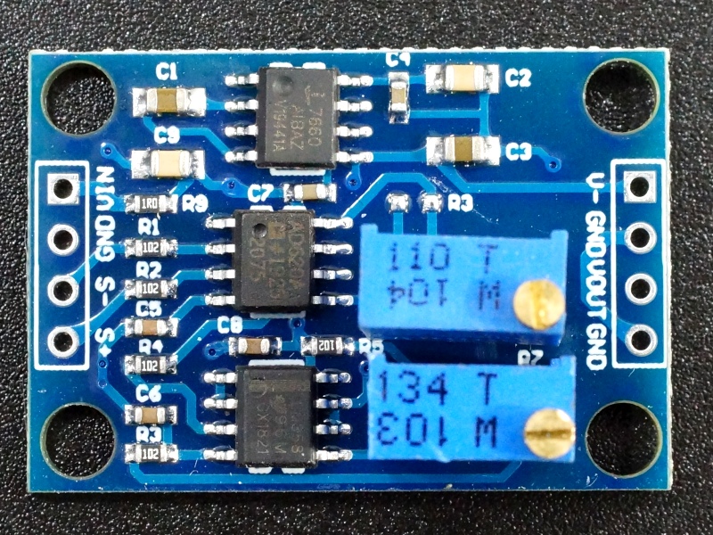 module amplificateur d'instrumentation Proto supplies